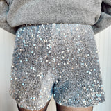 All Night Sequins Shorts