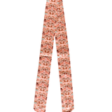 Prairie Days in Peach Western Silk Twilly