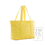 Medium Tote - Coated Canvas Daffodil
