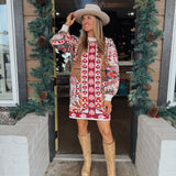 Never Late Knit Sweater Dress