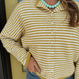 Piper Cardigan - Mini Striped