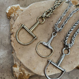 Hallie Horse-bit Necklace