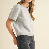 See You Later Short Sleeve Sweater
