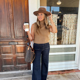 Far Out High Rise Wide Leg - Rinse