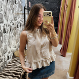 Grace Gingham Top