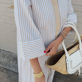 Stewart Striped Maxi Dress