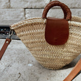 Woven Straw Tote Bag