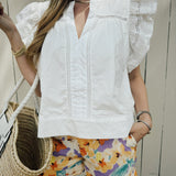 For You Flutter Sleeve Top