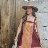 Casey Color Block Sleeveless Mini Dress
