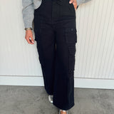 Franny Belted Loose Fit Cargo Pants