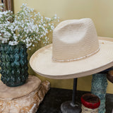 Beige Shell Hat Band - Josie