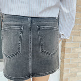 Malibu Mid Waist Mini Skirt