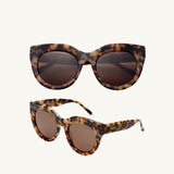 Charlotte Acetate Womens Cat Eye Sunglasses