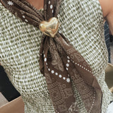 Heart Scarf Slide
