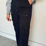 Franny Belted Loose Fit Cargo Pants