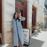 Stewart Striped Maxi Dress
