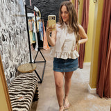 Grace Gingham Top