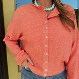 Peach Piper Cardigan