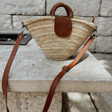 Woven Straw Tote Bag