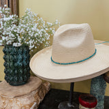 Teal Shell Hat Band - Eliza