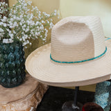 Turquoise Shell Hat Band - Willa