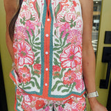 Franny Floral Top