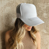 White Trucker Cap