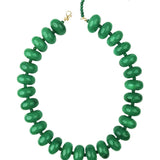 Bailey Chunky Beaded Necklace- Green