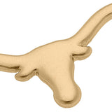 Texas Longhorns Logo 24K Gold Plated Hat Pin
