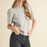 See You Later Short Sleeve Sweater