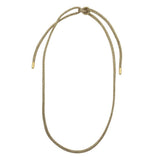 Gold Lurex Necklace Cord