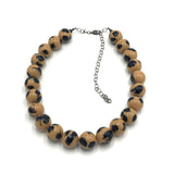 Wild Spotted Beige Marco Necklace
