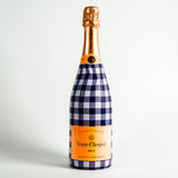 Beau Bottles Purple and White Gingham – Champagne Collection
