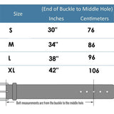 Western Heart Buckle w. Genuine Suede Belt