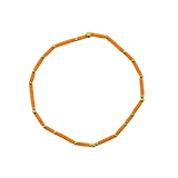 Orange Bitty Bauble Bracelet