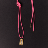 Hot Pink Necklace Cord