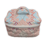 Adeline Patchwork Rose Quilted Travel Case