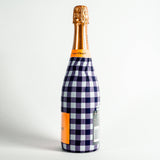Beau Bottles Purple and White Gingham – Champagne Collection