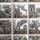 Silver Letter Bandana Slides